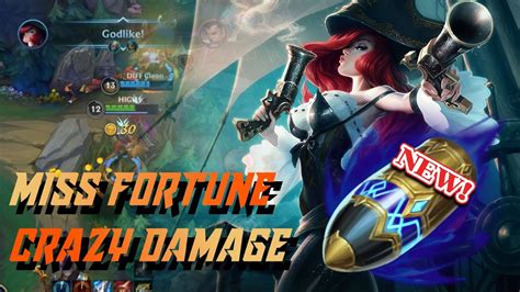 Wild Rift Never Miss With Miss Fortune Miss Fortune Gameplay