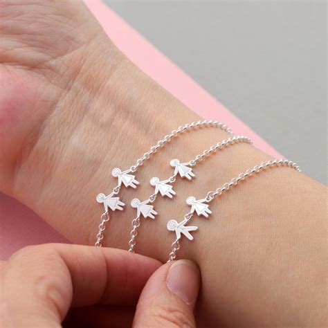 Mother And Daughter Together Bracelet By Attic