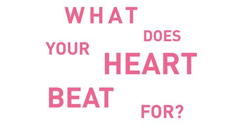 What Does Your Heart Say Feel