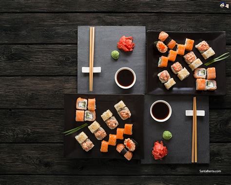 Sushi And Sashimi Fancy Food Hd Wallpaper Pxfuel
