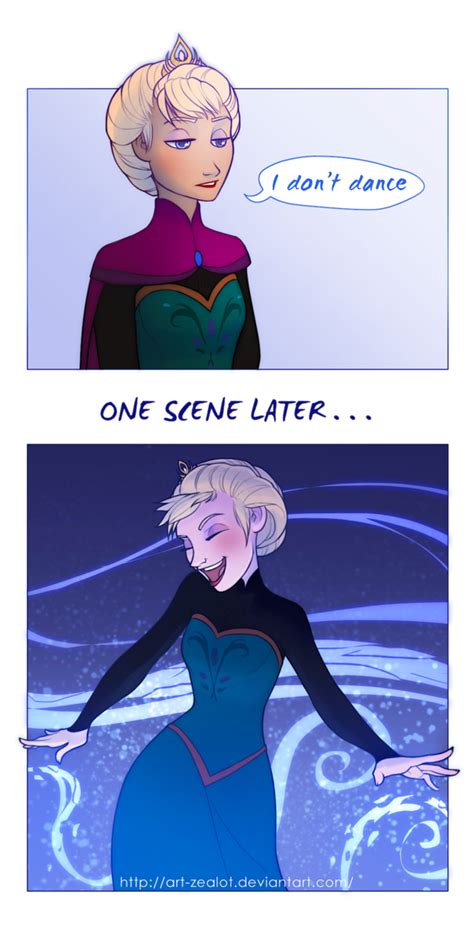 Elsa Does Dance Frozen Know Your Meme