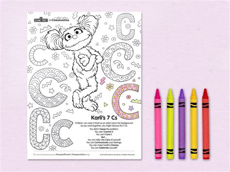 Coloring pages, landmarks, presidents, united states, washington d.c., white house Karli's 7 Cs | Sesame Street in Communities - Sesame ...