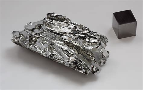 Filemolybdenum Crystaline Fragment And 1cm3 Cube Wikimedia Commons