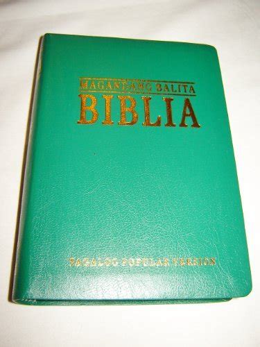 Buy Tagalog Bible Popular Version Magandang Balita Biblia Tvp Ge Hot