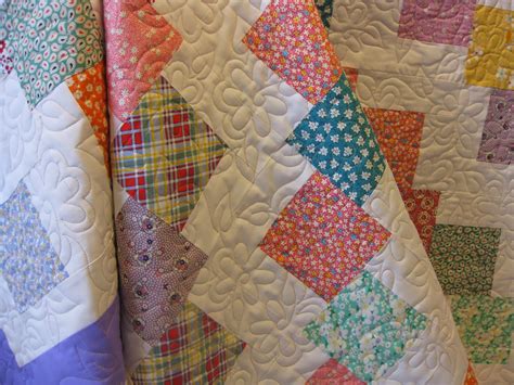 Millies Quilting Disappearing Four Patch Quilt