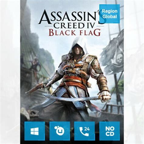 Assassin S Creed IV 4 Black Flag For PC Game Uplay Key Region Free EBay