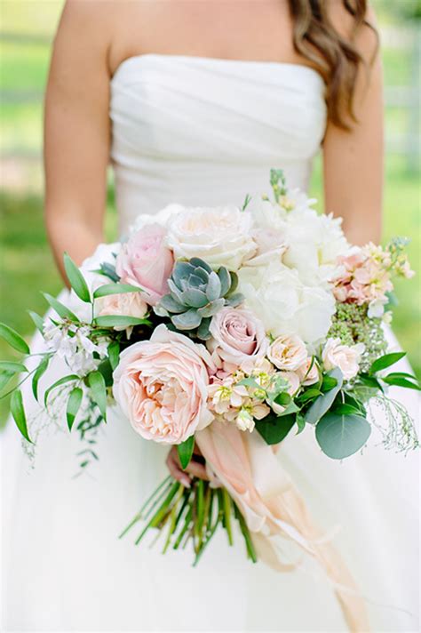 Pastel Wedding Bouquet Inspiration