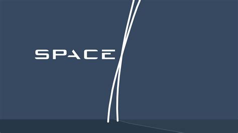 Spacex Logo Uhd 4k Wallpaper Pixelz