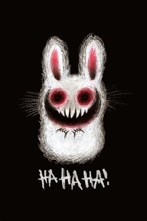 Evil Bunny Bunny Art Cute Monsters Drawings Evil Bunny