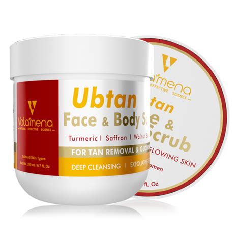 Buy Volamena Ubtan Body And Face Scrub 200 Ml Online At Best Price