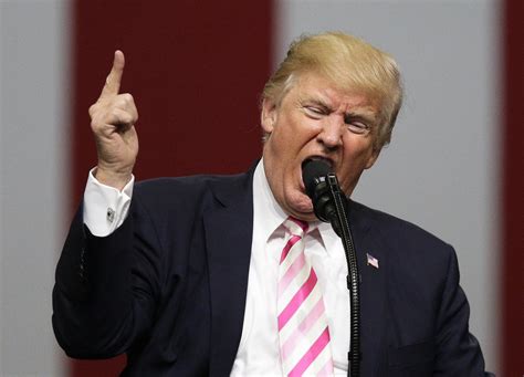 Psbattle Donald Trump Yelling Into A Microphone Photoshopbattles