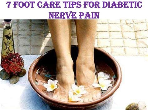7 Foot Care Tips For Diabetic Nerve