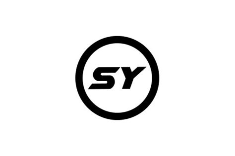 Sy Logo Design Branding And Logo Templates Creative Market