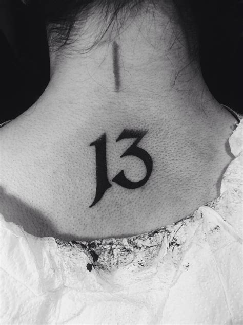Number Thirteen Tattoed On My Neck Glenn Danzig Son Of Danzig