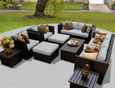 This hammock glider compliments the look of any patio or porch with its crisp, understated colour and contemporary design, perfect for encouraging languid conversations with cool drinks in hand. $2499 - Barbados 12 Piece Sectional Set with Cushions ...