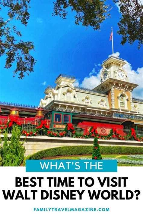 Whats The Best Time To Visit Disney World Disney World Disney