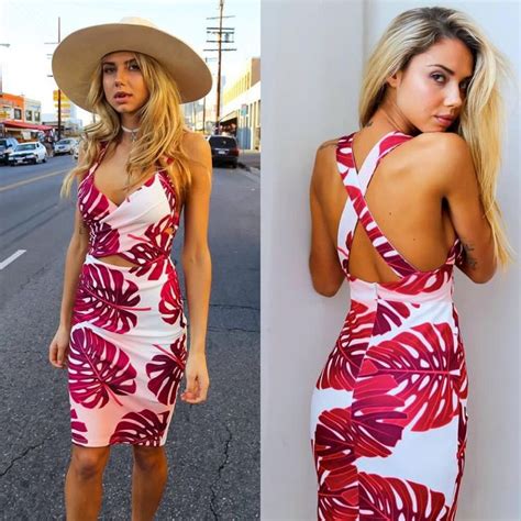 sexy backless dress on luulla