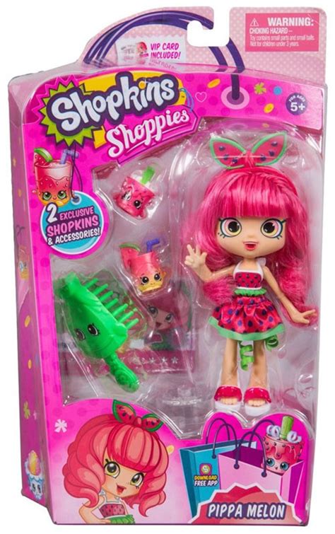 Shopkins Shoppies Season 3 Pippa Melon Doll Figure Moose Toys Toywiz