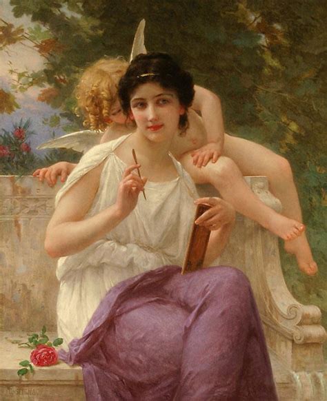 By The French Academic Painter Guillaume Seignac Flickr