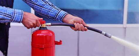 Fire Extinguisher Practical Training Safety Training Yorkshire