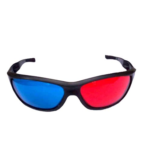 Buy Real 3d Glasses 1 X Red Cyan 3d Plastic Glasses With Resin Lenses Online At Best Price In