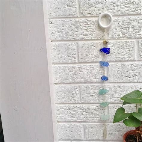 Sea Glass Wind Chime Etsy