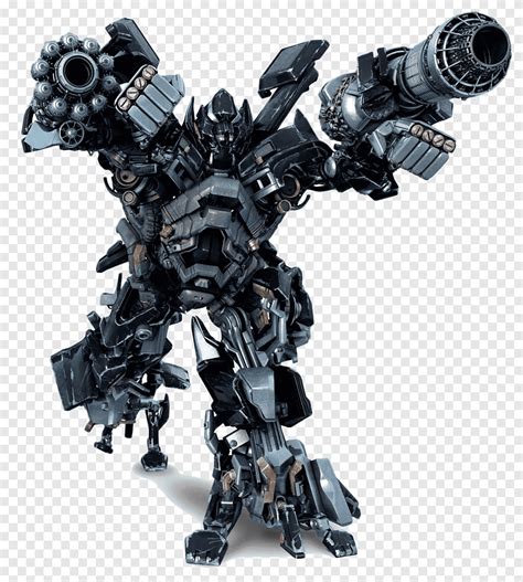 หุ่นยนต์ตัวละครสีดำและสีเทา Ironhide Optimus Prime Mudflap Starscream