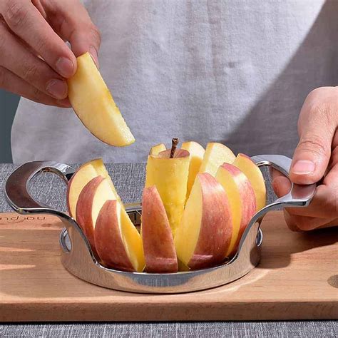Coupe Pomme Inox Coupe Fruit Gadgets De Cuisine