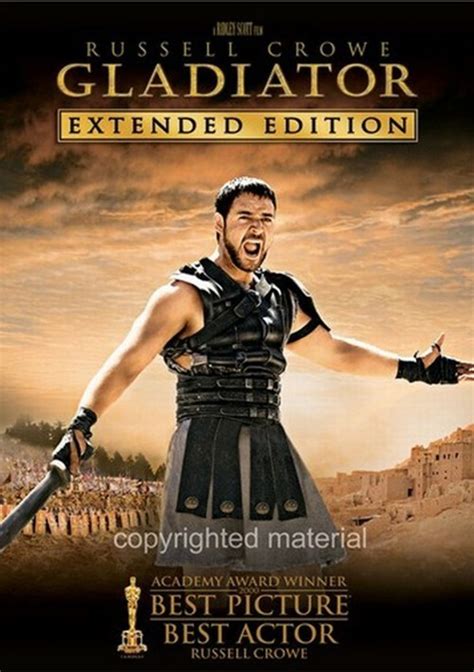 Gladiator Extended Edition Dvd 2000 Dvd Empire