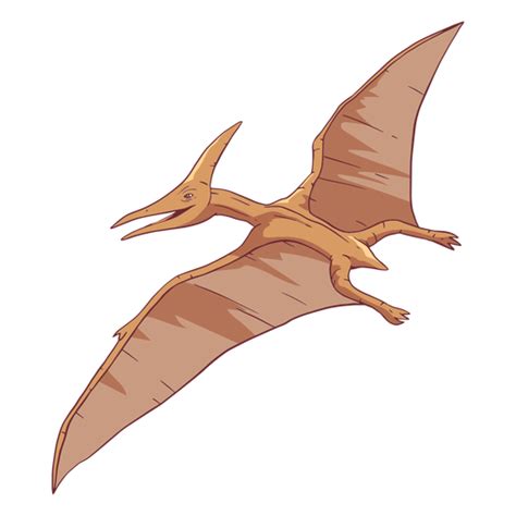 Pterodactyl Dinosaur Silhouette Transparent Png And Svg Vector