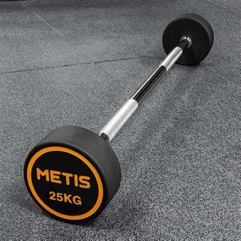 Metis Rubber Barbell Weights 10kg 30kg Net World Sports