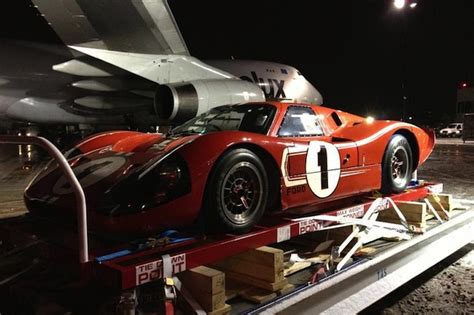 Le Mans Winning 1967 Ford Gt40 At Chicago Ohare