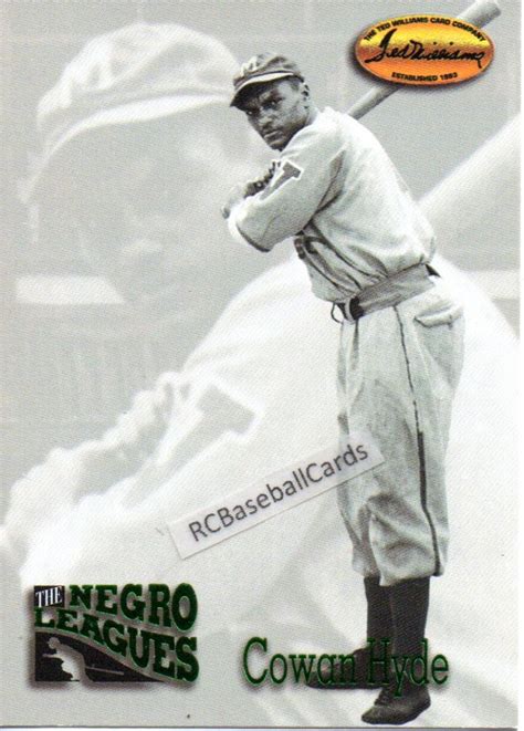 Maybe you would like to learn more about one of these? Negro Leagues Baseball Trading Cards - Baseball Cards by RCBaseballCards
