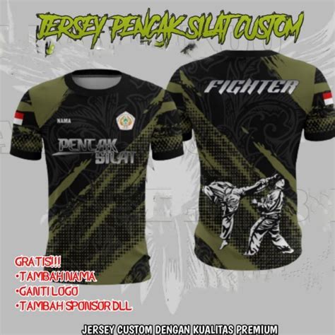 Jual JERSEY PENCAK SILAT TERBARU JERSEY OLAH RAGA PENCAK SILAT BAJU