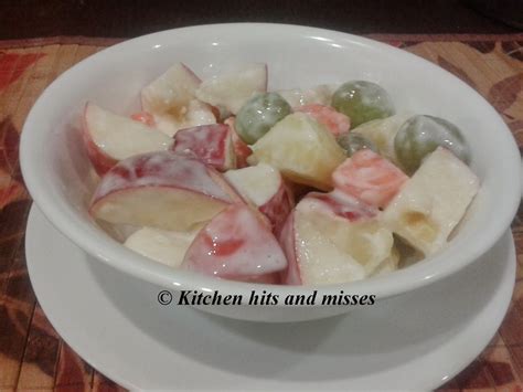 Kitchen Hits And Misses Fruit Salad With Creamy Banana Dressing