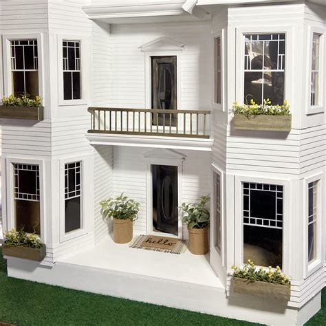 Small Scale Charm Diy Dollhouse Ideas For Your Front Porch