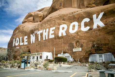 Americas Roadside Attraction Hole N The Rock In Canyonlands Country