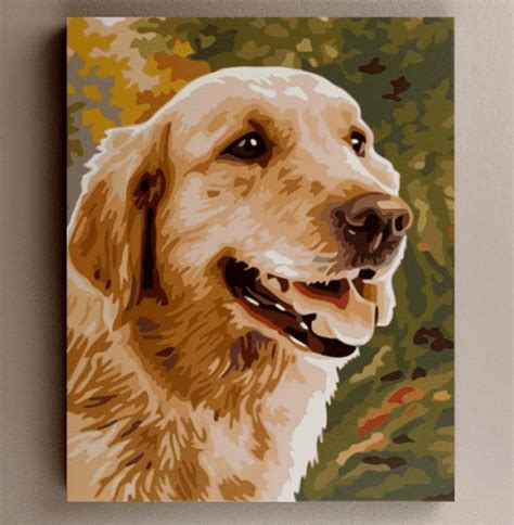 Paint By Number Your Dog Custom Paint By Numbers Numeral Paint Kit