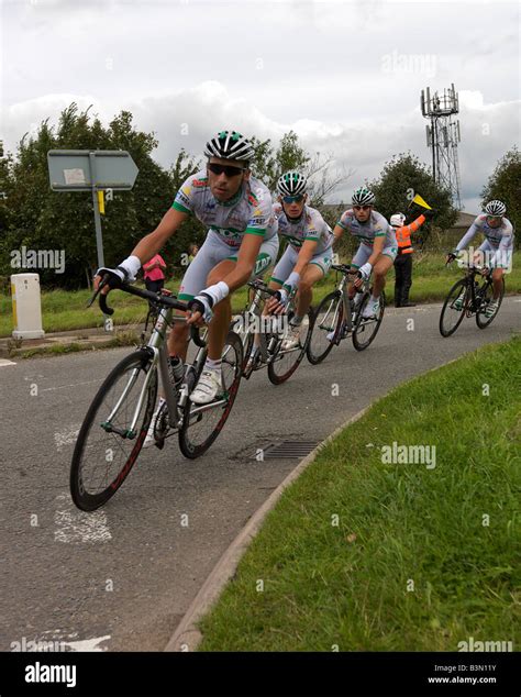 Tour Of Britain Cycle Race Stock Photo Alamy