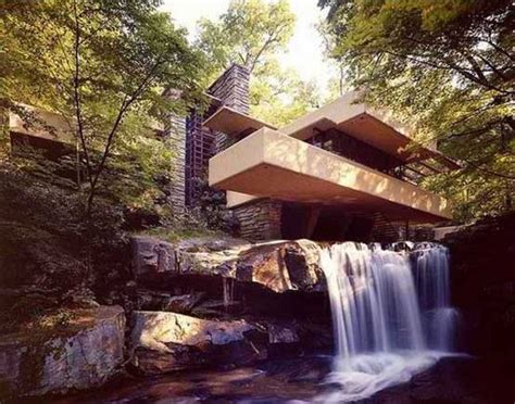 Fallingwater Extraordinary Beautiful Waterfall House In Pennsylvania
