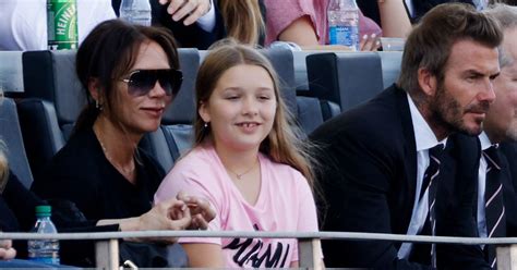 David And Victoria Beckham Celebrate Daughter Harpers 10th Birthday With Adorable Throwbacks