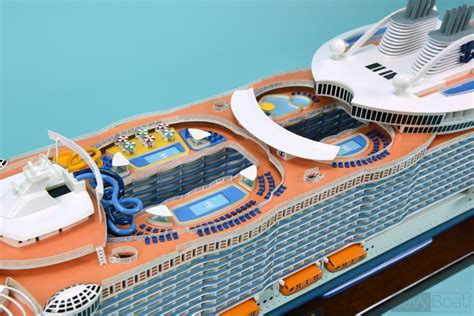MS Harmony Of The Seas Handmade Cruise Ship Model SavyBoat