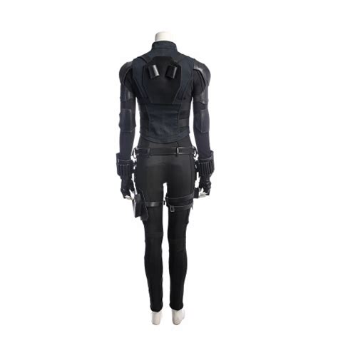 Black Widow Costume Avengers Infinity War Cosplay Natasha Romanoff