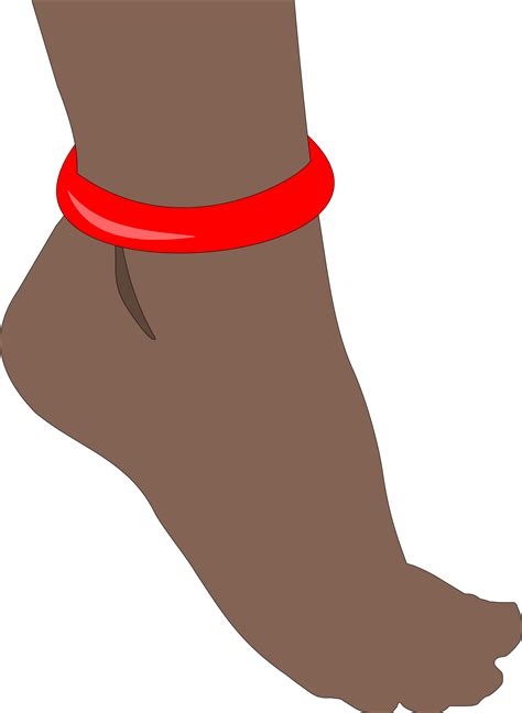 Foot Clipart Anklet Picture 1141026 Foot Clipart Anklet