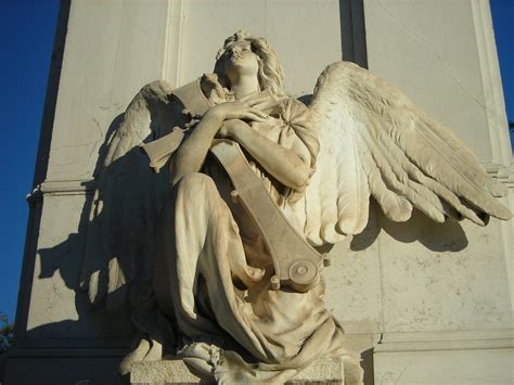 Sad Angel Statue
