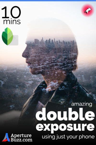 An Advertisement For The Amazing Double Exposure Project Featuring A