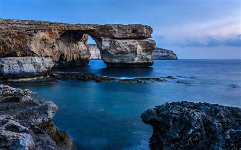 Malta Rock Sea Coast Hd Nature 4k Wallpapers Images Backgrounds Photos And Pictures