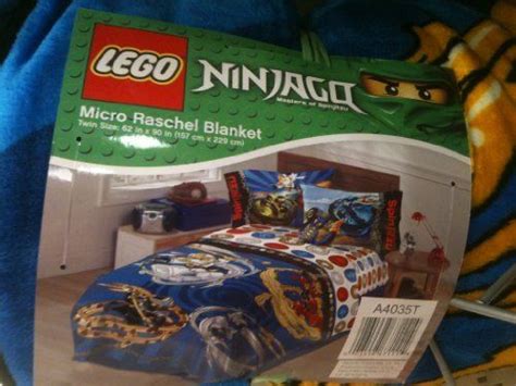 Lego Ninjago Twin Comforter Micro Raschel Blanket By Lego 4495
