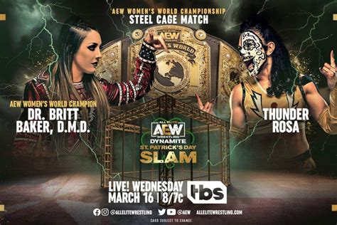 Aew Dynamite St Patricks Day Slam Results 31622 Britt Baker Vs