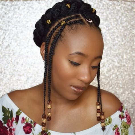 20 Inspirations Halo Braided Hairstyles With Beads